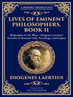 cover image of Lives of Eminent Philosophers, Book II (Socrates)